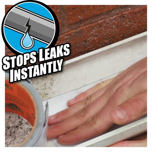 GORILLA WATERPROOF PATCH & SEAL TAPE BIELY 3M X 100MM VODEODOLNÁ ZÁPLATOVACIA A TESNIACA PÁSKA