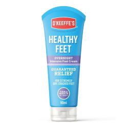   O’Keeffe’s Healthy Feet Overnight intenzívny nočný hydratačný krém na nohy pre suchú a popraskanú pokožku – 80 ml