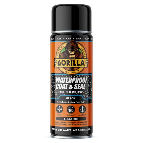 Gorilla Waterproof Coat & Seal Sprej Vodotesný Povlak a Tesnenie Čierny 450 ml