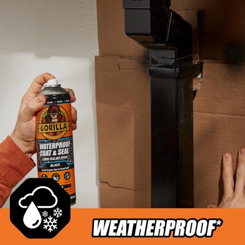 Gorilla Waterproof Coat & Seal Sprej Vodotesný Povlak a Tesnenie Čierny 450 ml