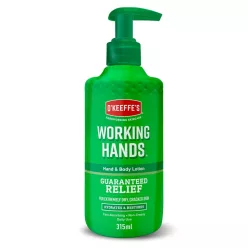   O’Keeffe’s Working Hands Hand & Body Lotion – hydratačný krém na ruky a telo pre suchú a popraskanú pokožku, 315 ml