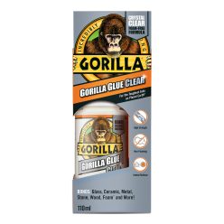 GORILLA GLUE CLEAR KRIŠTÁĽOVO ČÍRE LEPIDLO 110 ML GORILLA GLUE CLEAR KRIŠTÁĽOVO ČÍRE LEPIDLO 110 ML