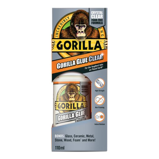GORILLA GLUE CLEAR KRIŠTÁĽOVO ČÍRE LEPIDLO 110 ML