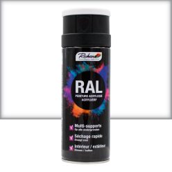   RICHARD SOLVENTNÝ AKRYLOVÝ Farby v sprej RAL9010 MATNÝ BIELA
