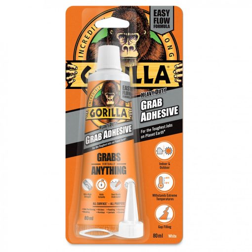 GORILLA HEAVY DUTY GRAB EXTRA SILNÉ STAVEBNÉ LEPIDLO 30 S 80 ML TUBA