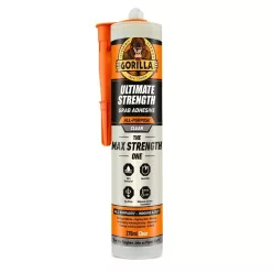   GORILLA GRAB CRYSTAL CLEAR KRYŠTÁLOVO ČISTÁ EXTRA SILNÉ STAVEBNÉ LEPIDLO 270ML