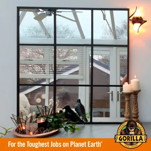 GORILLA GRAB CRYSTAL CLEAR KRYŠTÁLOVO ČISTÁ EXTRA SILNÉ STAVEBNÉ LEPIDLO 270ML