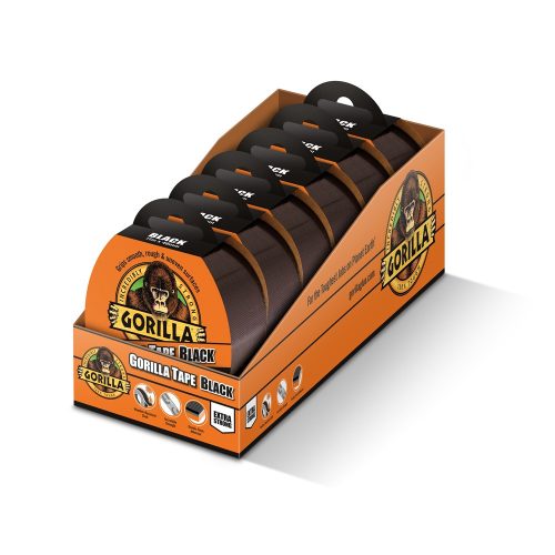 Gorilla Tape Black 32 M X 48 MM Čierna Extra Silná Lepiaca Páska