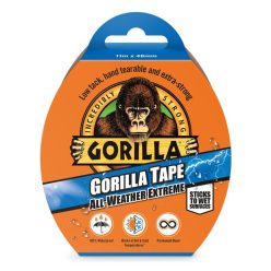   GORILLA TAPE ALL WEATHER EXTREME ČIERNA EXTRÉMNE SILNÁ LEPIACA PÁSKA ODOLNÁ VOČI VYSOKÝM TEPLOTÁM