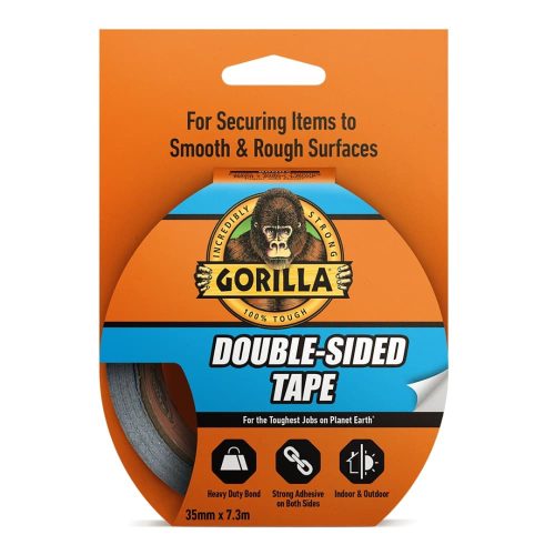 Gorilla DOUBLE SIDED Tape Dvojstranná Lepiaca Páska 35 mm × 7,3 m