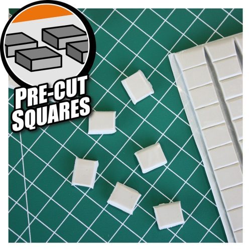 GORILLA TACK ŽIVICOVÉ LEPIDLO V KOCKÁCH NA OPAKOVANÉ POUŽITIE 84 KS/BALENIE