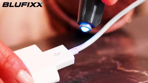 Súprava svetlotvrdnúceho gélu na opravy Blufixx PW - na plastové a drevené materiály