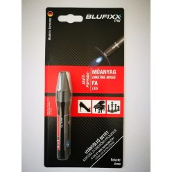   Blufixx PW svetlotvrdnúca opravná kazeta s čiernym gélom 5 g - na plastové a drevené materiály