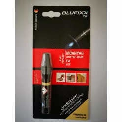   Blufixx PW svetlo vytvrdzujúci opravný svetlohnedý gél v kazete 5g - na plastové a drevené materiály
