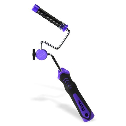 360° otočná hlava držiaka maliarskeho valčeka, nastaviteľný držiak valčeka