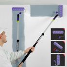 Maľovanie stien s 360° otočnou rukoväťou valčeka, maľovanie ťažko dostupných rohov