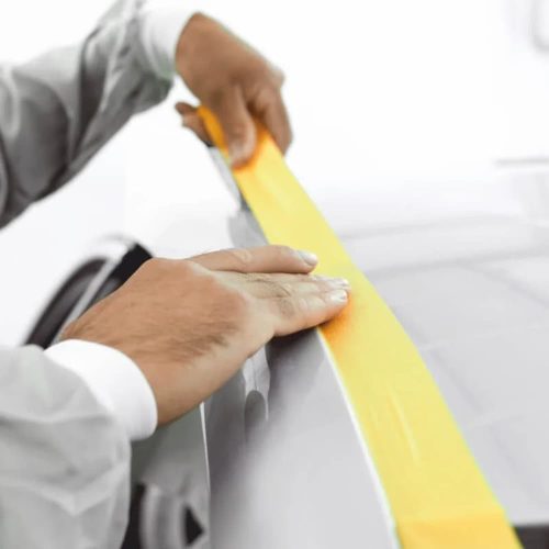 Blue Dolphin Premium WASHI XF7 tepelne odolná maskovacia páska na presné maskovanie pri lakovaní automobilov