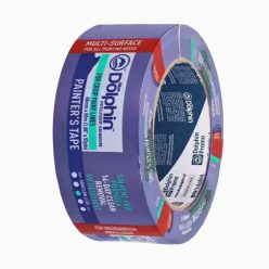  Blue Dolphin interiérová a exteriérová maliarska maskovacia páska s 14-dňovou UV odolnosťou – modrá, 48 mm × 50 m