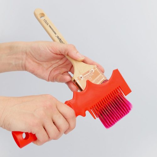 Univerzálny maliarsky nástroj 5 v 1 Blue Dolphin - čistenie štetcov, valčekov a pásky