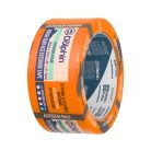 Blue Dolphin vonkajšia textilná omietkarska maskovacia páska na drsné povrchy – ORANŽOVÁ, UV-odolná až 14 dní, 48 mm × 20 m