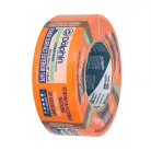 Blue Dolphin vonkajšia textilná omietkarska maskovacia páska na drsné povrchy – ORANŽOVÁ, UV-odolná až 14 dní, 48 mm × 50 m