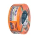 Blue Dolphin vonkajšia textilná omietkarska maskovacia páska na drsné povrchy – ORANŽOVÁ, UV-odolná až 14 dní, 48 mm × 50 m