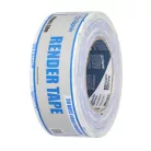 Blue Dolphin RENDER vonkajšia textilná omietkarska maskovacia páska na drsné povrchy – UV-odolná až 30 dní, 48 mm × 50 m