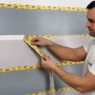 Detailný záber na Blue Dolphin Washi maliarsku pásku – textúra pásky a jej hrúbka z ultra-tenkého japonského washi papiera