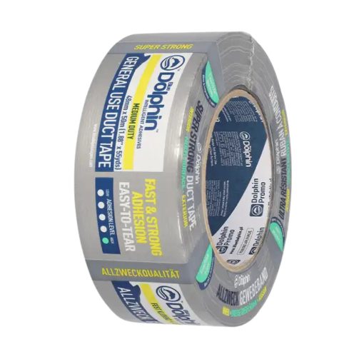 Blue Dolphin Duct Tape lepiaca páska sivá 190 mikrónov 48mm x 50m