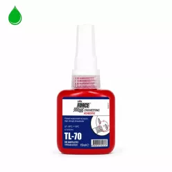 EMS Force TL-70 vysokopevnostný zaisťovač skrutiek a závitov 15 ml pre trvalé a vysoko zaťažené závitové spoje.