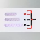 Nastaviteľné šírky maliarskeho valčeka 30 cm, 37 cm a 45 cm pre veľké plochy