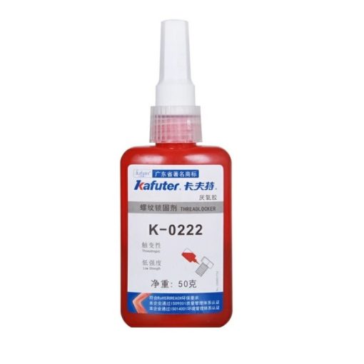 KAFUTER® Threadlocker K-0222 ZAIŠŤOVAČ ZÁVITOV, NÍZKA PEVNOSŤ 50ml