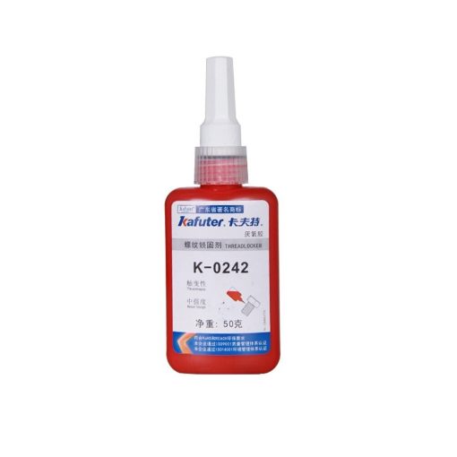 KAFUTER® Threadlocker K-0242 Stredne Pevný upevňovač skrutiek 50ml