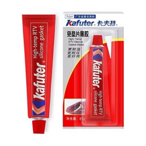   Kafuter K-383 RED Těsnící tmel na vysoké teploty Siliconové těsnění 85g