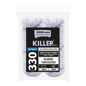   Blue Dolphin Killer mini 8mm mikrovláknový maliarsky valček 10 cm x 2 ks