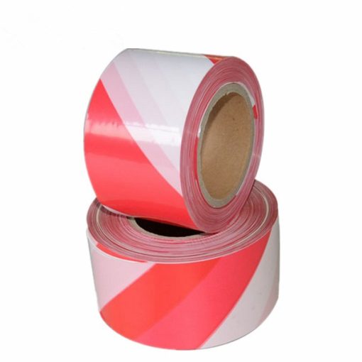 EUROTAPE KORDÓNOVÁ PÁSKA (OZNAČOVACIA PÁSKA) ČERVENÁ/BIELA 75mmX100m