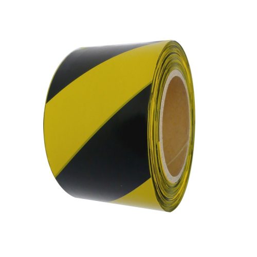 EUROTAPE KORDÓNOVÁ PÁSKA (OZNAČOVACIA PÁSKA) ŽLTÁ / ČIERNA 75mmX250m