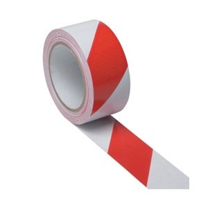   EUROTAPE PÁSKA NA OZNAČOVANIE PODLÁH ČERVENÁ/BIELA 48mmX33m
