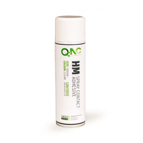 QAC HM Univerzálny lepiaci sprej Rýchloschnúci Vodotesný Kontaktný lepidlo 500 ml