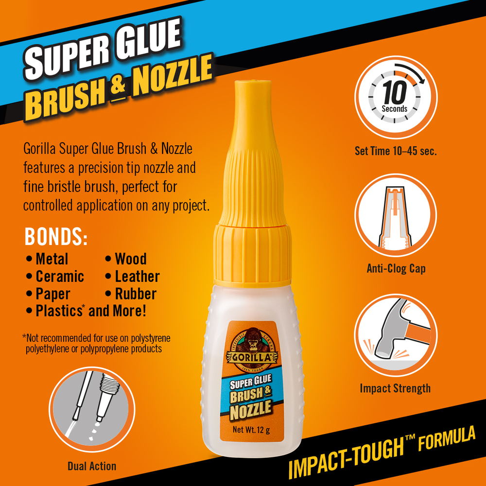 Gorilla Brush and Nozzle 12g technikai adatlap ENG