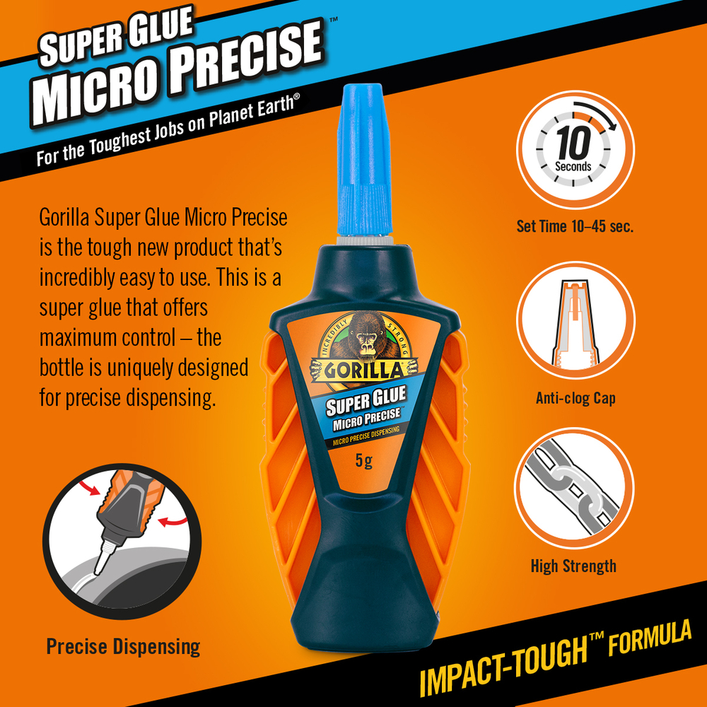 Gorilla Super Glue Micro Precise Technical Sheet