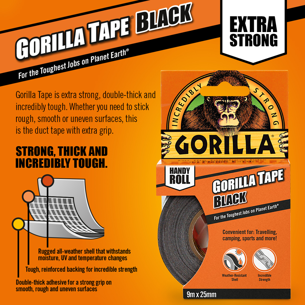 Gorilla Tape Technical sheet
