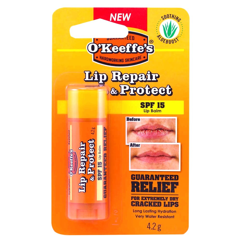 Okeeffes Lip Repair &amp; Protect SPF 15 balzam na pery 4,2g